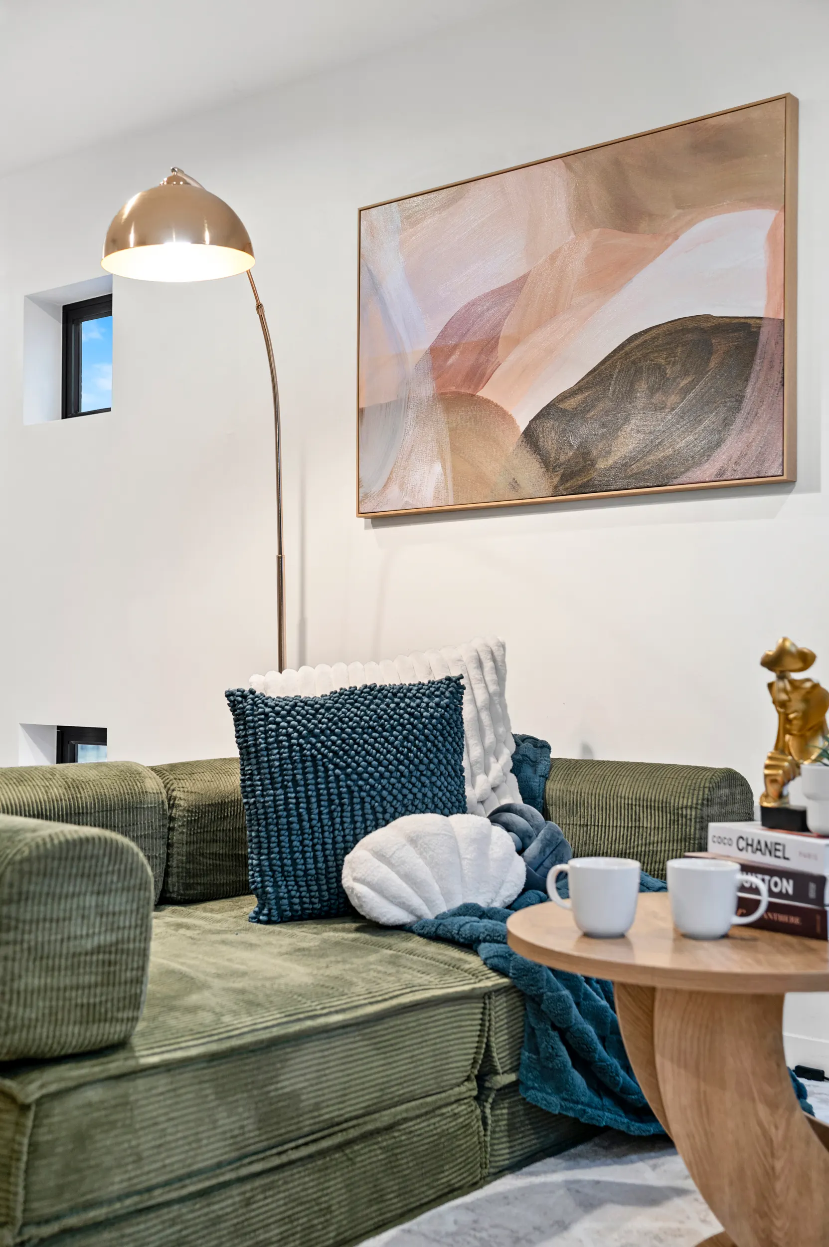 Luxury Golden Hour Living photo