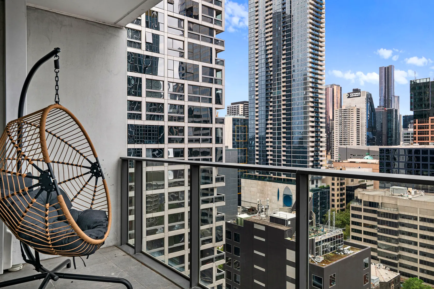 Cozy City Skyline Views photo