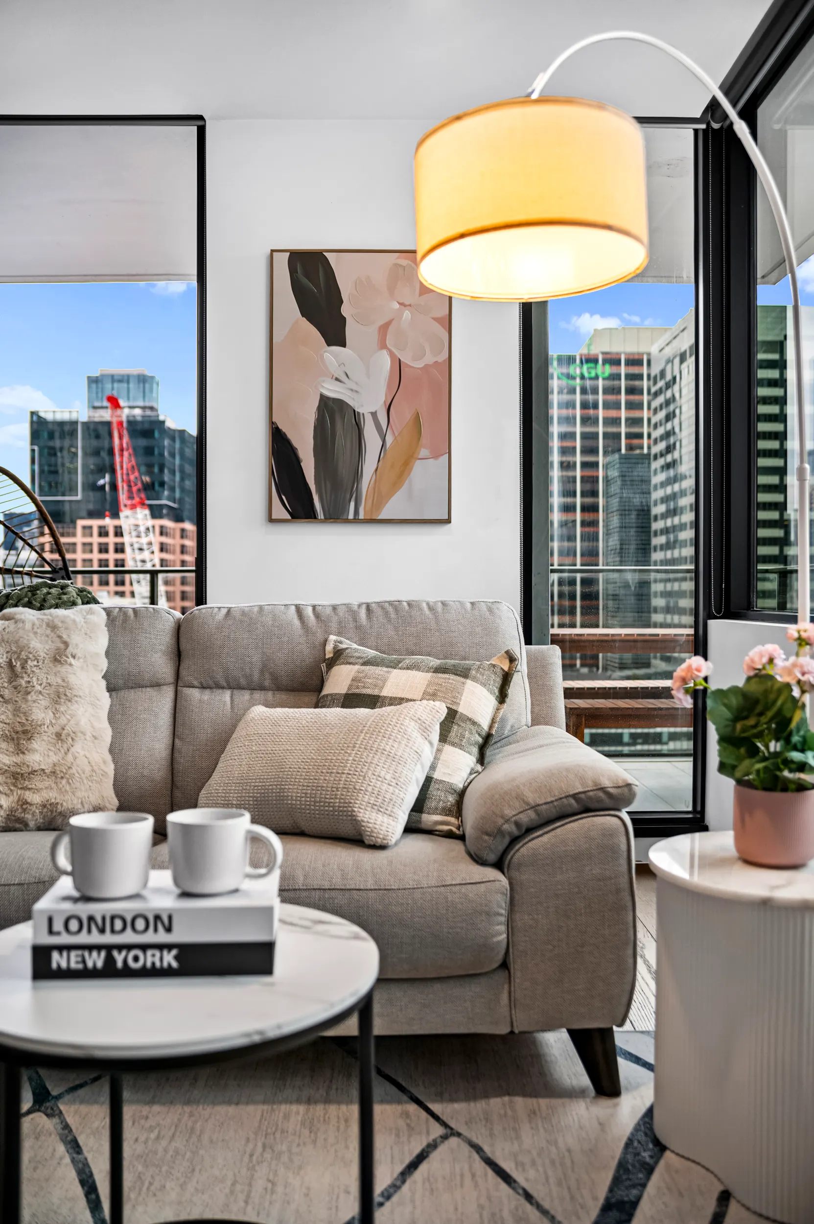 Cozy City Skyline Views photo